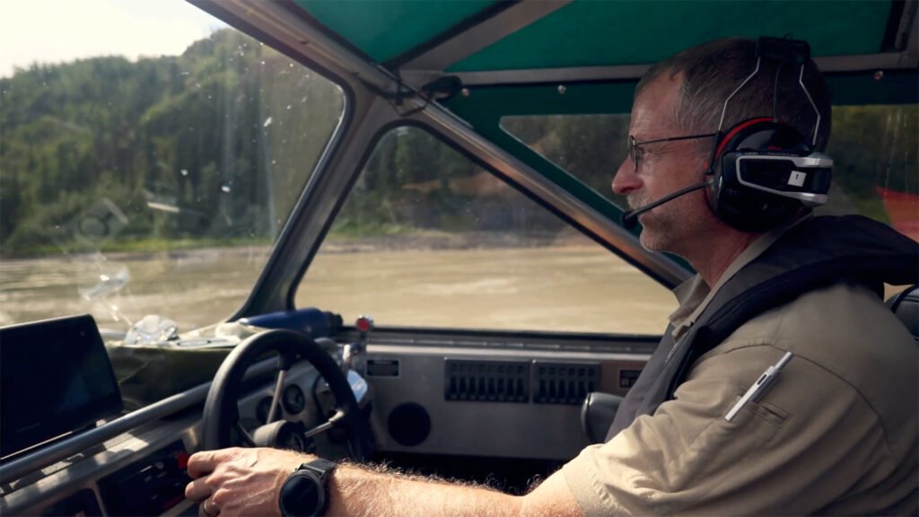 River boat on the Yukon River