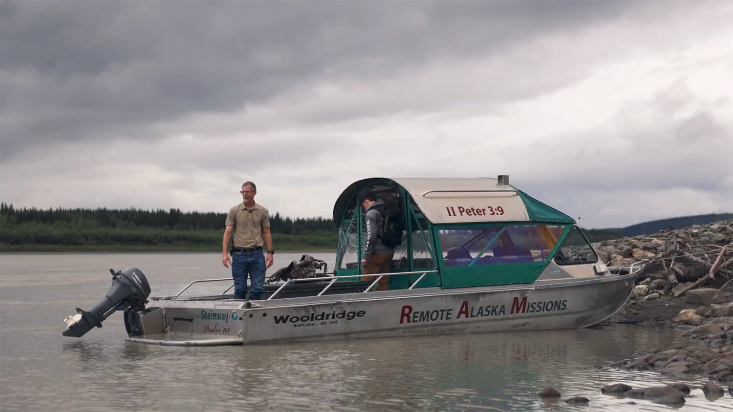Remote Alaska Missions river boat